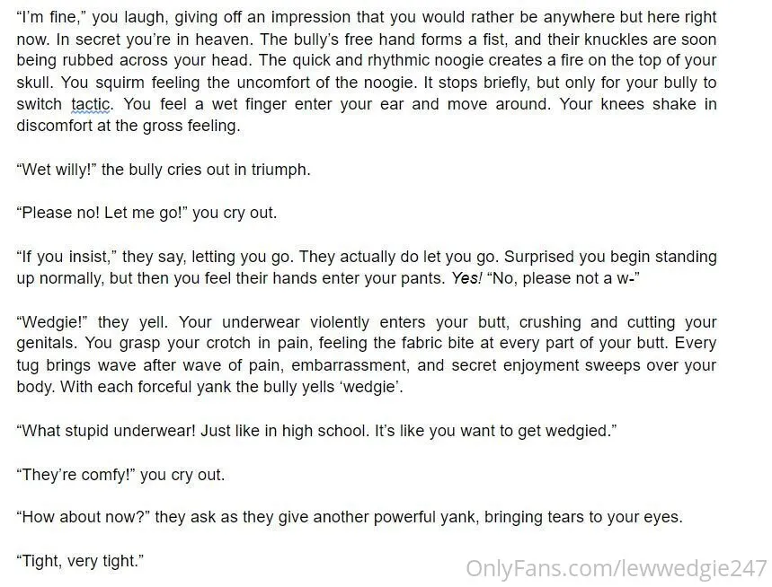 Lewis Wedgie photo #37